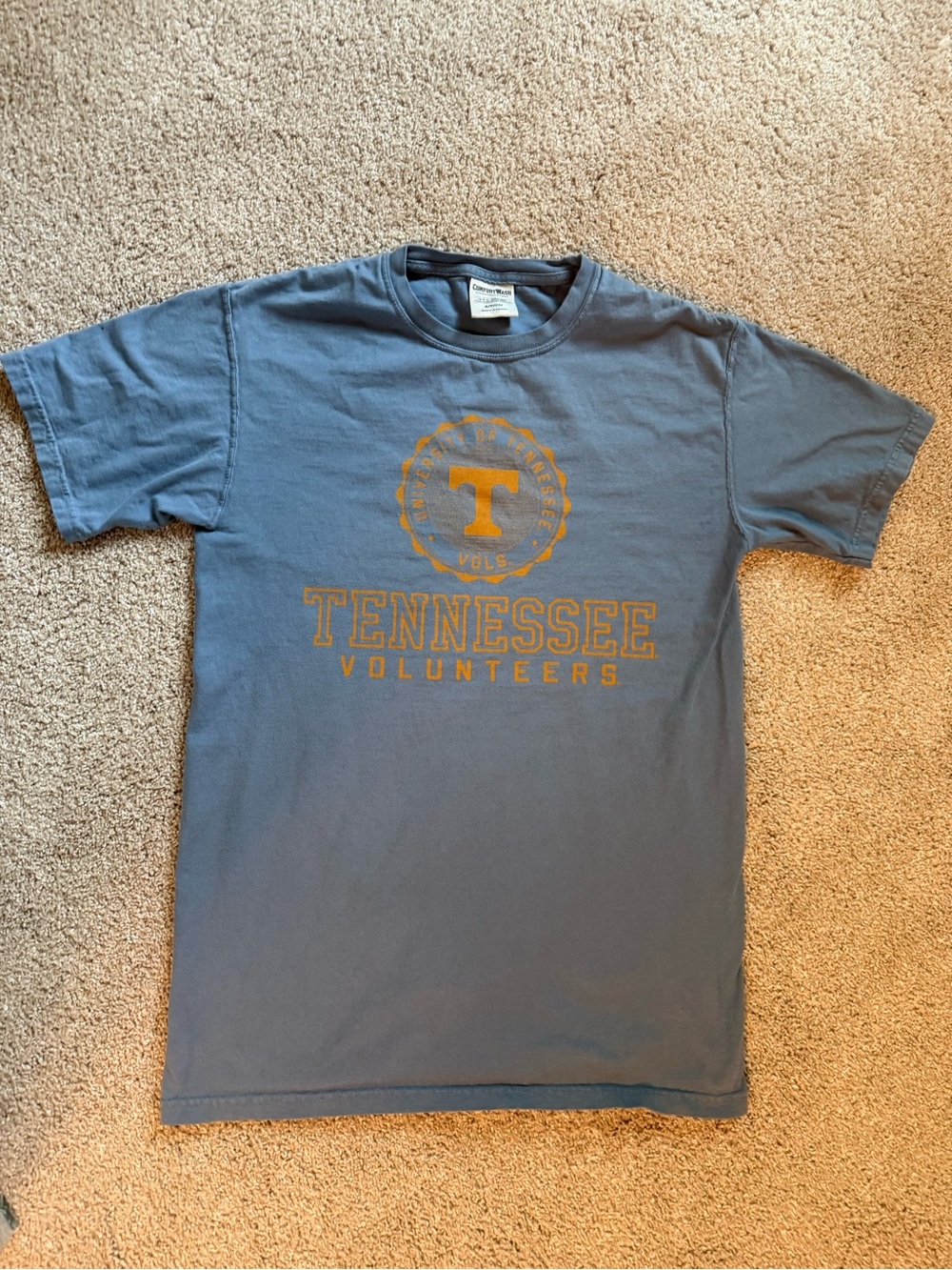 Tennessee Volunteers Blue Short Sleeve Crewneck Tee. Size small.
